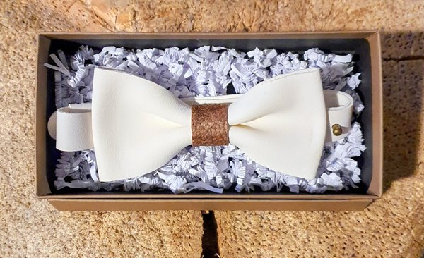 Product image of  Nahkarusetti | Poron- ja kalannahkaa | Valkoinen