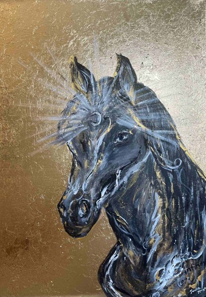 Product image of  Taideteos "HILJAINEN VOIMA" 70x50cm