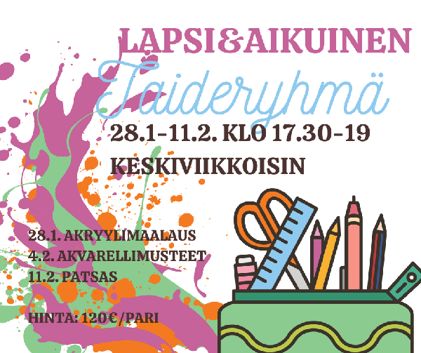 Product image of  Lapsi&Aikuinen taideryhmä