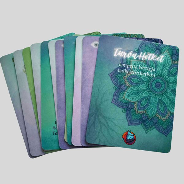 Product image of TurvaHetket -korttipakka ja perus digisisältö