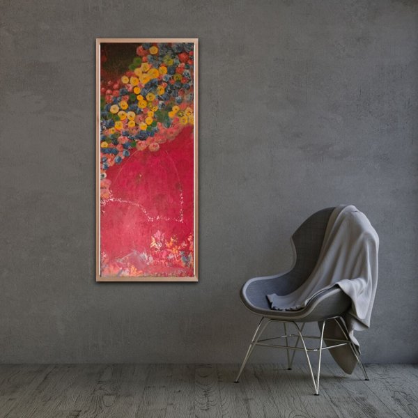 Product image of  Mekko, MYYTY sekatekniikka, 123 x 49 cm