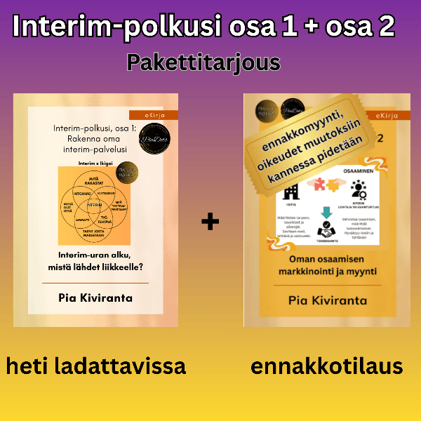 Product image of Interim-polkusi OSA 1 + OSA 2 (eKirjana)