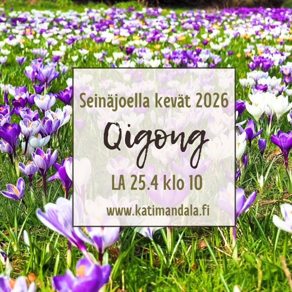 Product image of  1 x Qigong tunti Seinäjoki,  LA 25.4 klo 10-11:30