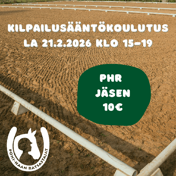 Product image of  PHR Jäsen - Kilpailusääntökoulutus 21.2.2026