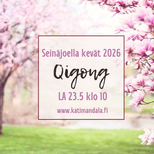 Product image of  1 x Qigong tunti Seinäjoki, LA 23.5 klo 10-11:30