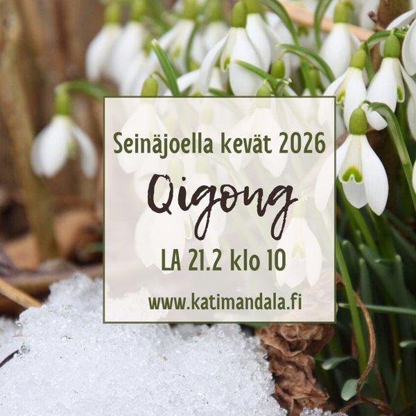 Product image of  1 x Qigong tunti Seinäjoki,  LA 21.2 klo 10-11:30