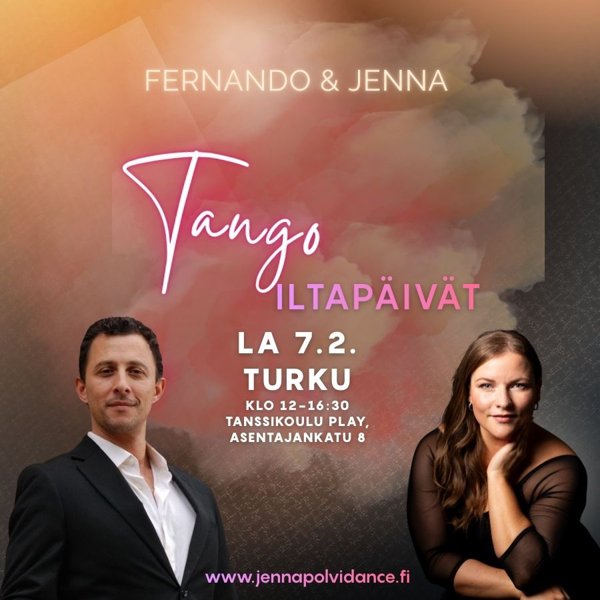 Product image of  Tangoiltapäivä Turussa la 7.2. KOKO PÄIVÄ EARLY BIRD