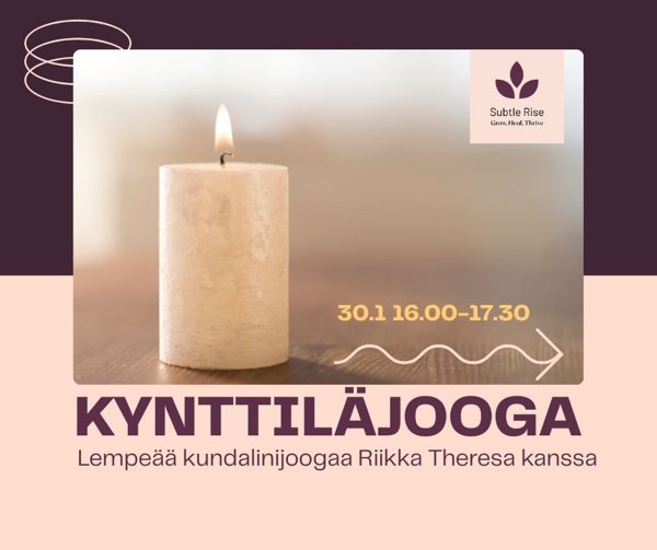 Product image of  Kynttiläjooga | Candlelight Yoga