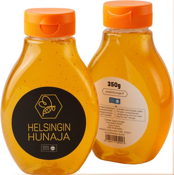 Product image of  Helsingin Juokseva Hunaja 350 g Puristepullo