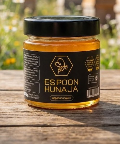 Product image of Espoon Juokseva Hunaja 500g Lasipurkissa