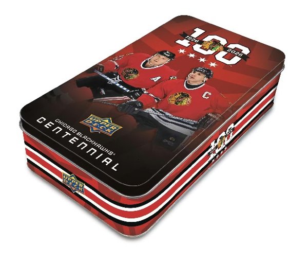 Product image of 2025-26 Upper Deck Chicago Blackhawks Centennial Hobby Box