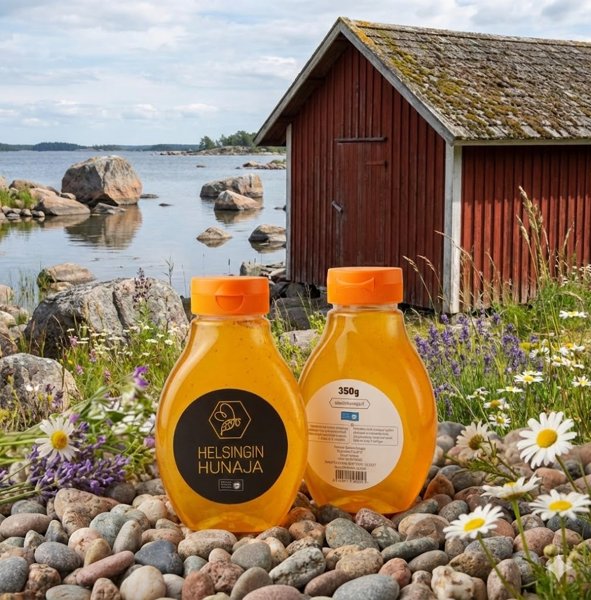 Product image of  Helsingin Juokseva Hunaja 350 g Puristepullo 12 kpl