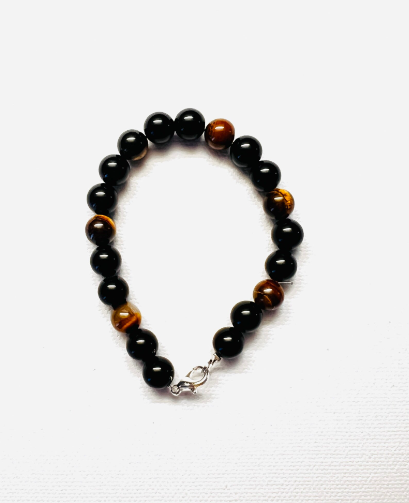 Product image of Tiger eye with Obsidian