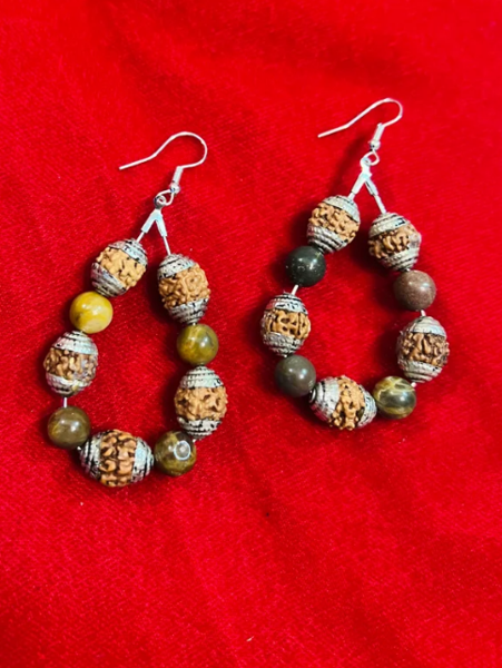 Product image of Mookaite and Rudraksh