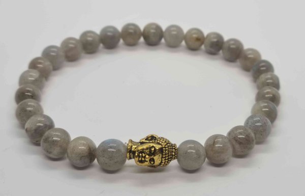 Product image of Labradoriitti rannekoru "Buddha" , 20cm