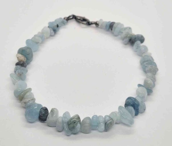 Product image of Akvamariini avattava rannekoru, 19cm