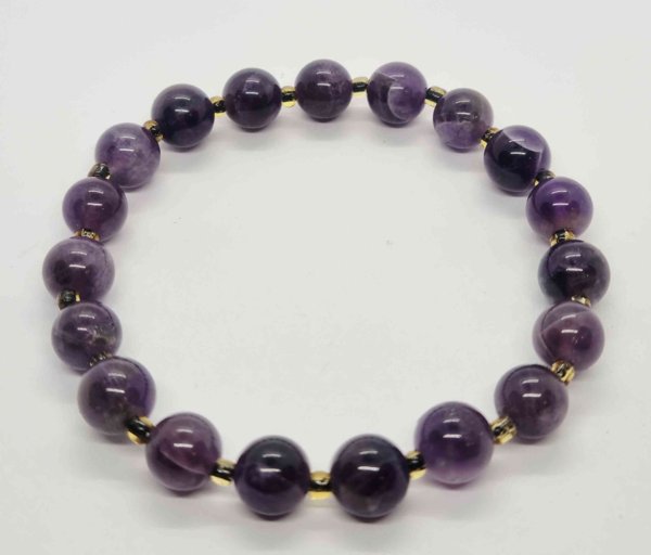 Product image of Ametisti rannekoru, 17cm