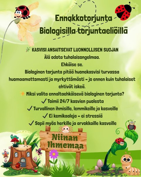 Product image of ENNAKKOTORJUNTA BIOLOGISILLA TORJUNTAELIÖILLÄ