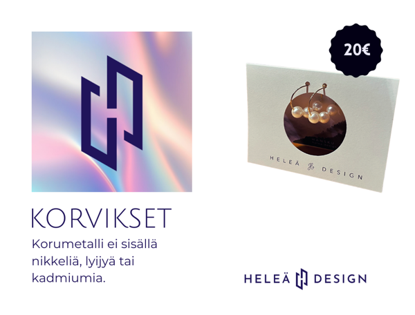 Product image of  Heleä Design Korvikset