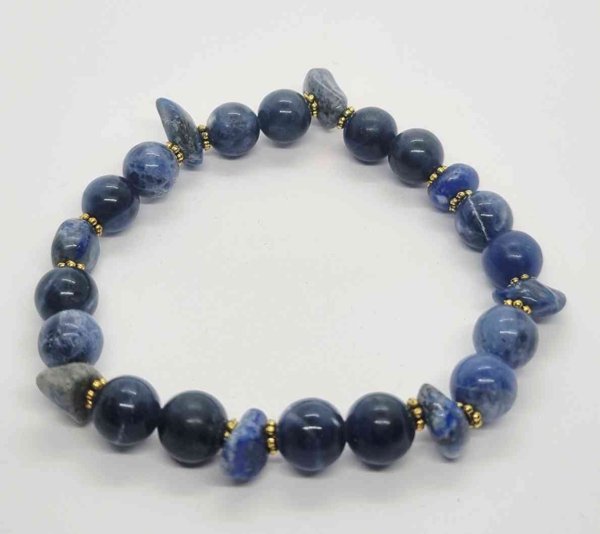 Product image of Lapis Lazuli & Sodaliitti rannekoru, 17cm