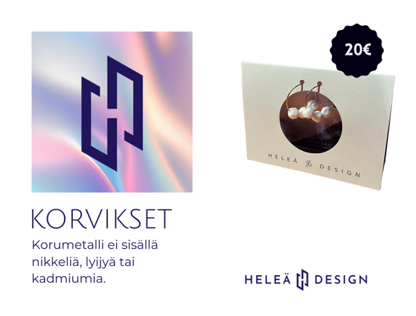 Product image of  Heleä Design Korvikset