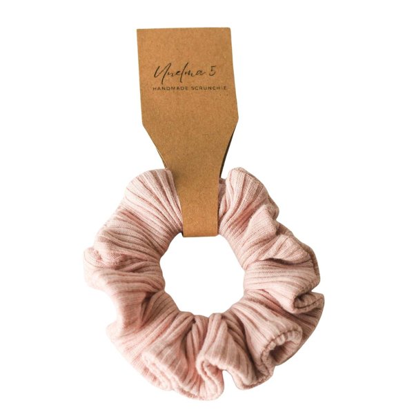 Product image of  Käsintehty hiusdonitsi – vaalea roosa ribbikangas