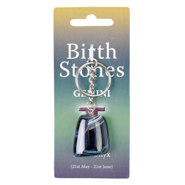 Product image of Kaksoset Syntymäkivi -avaimenperä