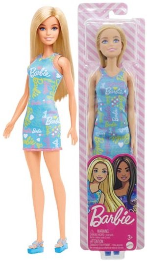 Product image of  Barbie Doll with Summer Dress 8,5x32cm