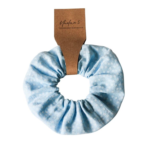 Product image of  Käsintehty hiusdonitsi – vaaleansininen kuosi