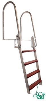 Product image of  Laituritikkaat 4 askelmaa – taittuvat alumiini