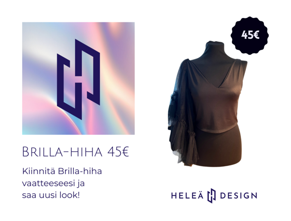 Product image of  Brilla-hiha // Musta röyhelö