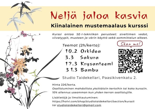 Product image of Neljä jaloa kasvia / alennettu kurssihinta