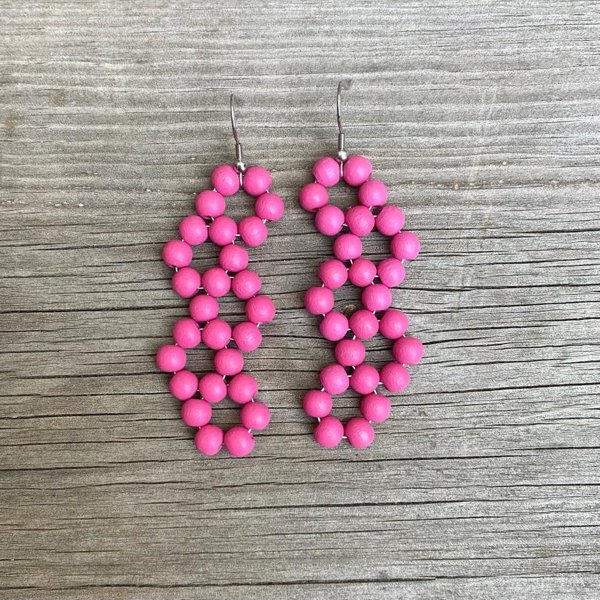 Product image of  Kukinnot-korvakorut roosa