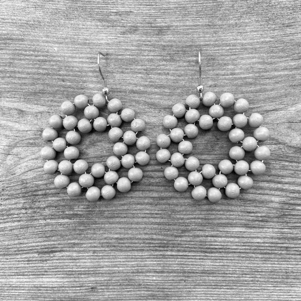 Product image of  Kehrä-korvakorut savi