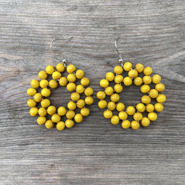 Product image of  Kehrä-korvakorut vilja