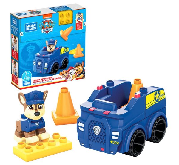 Product image of Mega Bloks Junior Builders Paw Patrol Chase Police 18x18cm