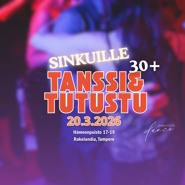 Product image of  Tanssi&Tutustu -paritanssi-ilta SINKUILLE 30+! MIES