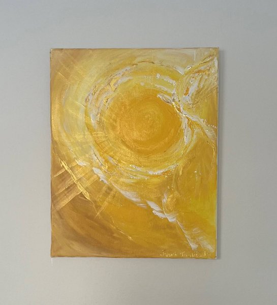 Product image of  Taideteos "KULTA LINTU" 30x24cm