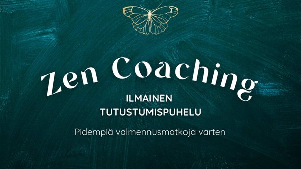Product image of  Zen Coaching - valmennusmatkan ilmainen tutustumispuhelu