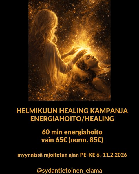 Product image of  ENERGIAHOITO KESTO 60min VAIN 65€ (norm. 85€)