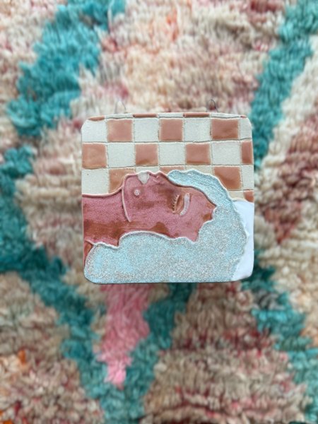 Product image of  Nukkuja - Prinsessa R ruudullinen tausta