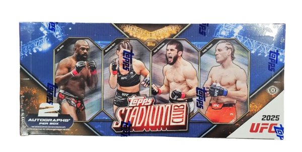 Product image of 2025 Topps Stadium Club UFC Hobby Box