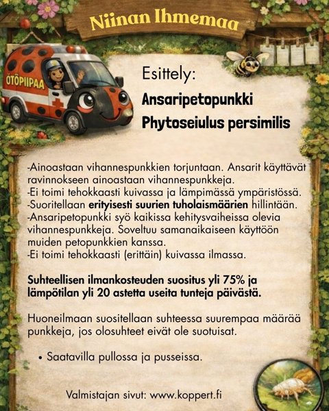 Product image of  Ansari-petopunkit (PULLO 100ml /2000 punkkia)