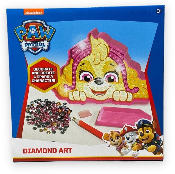 Product image of  Paw Patrol Diamond Art Skye 18x18cm