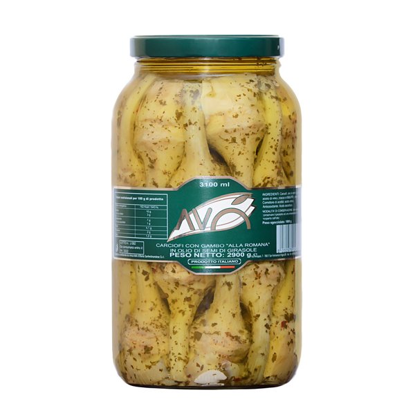Product image of ARTICHOKES WITH STEM 2,9 KG (32429)