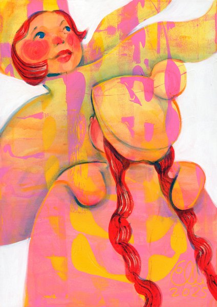 Product image of  Maalaus: Vain taivas on rajana | Painting: Sky Is the Limit