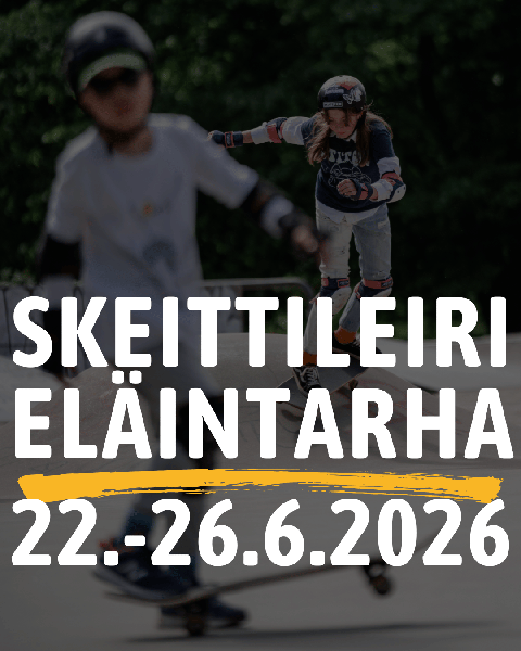 Product image of  Skeittileiri Eläintarha 4, 22.-26.6.2026