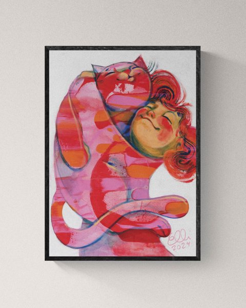 Product image of  Maalaus: Sielunkumppanit | Painting: Soulmates