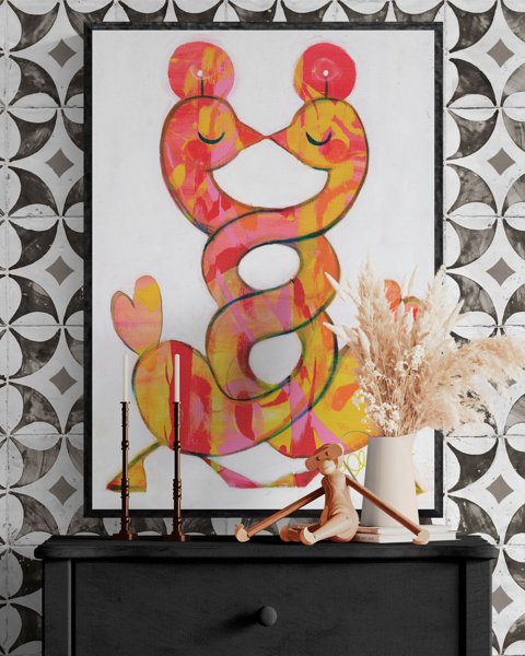 Product image of  Maalaus: Ikuinen liekki | Painting: Eternal Flame