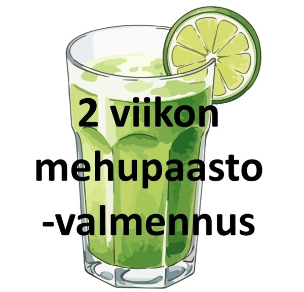 Product image of  2 Viikon Mehupaasto (yksilövalmennus etänä)
